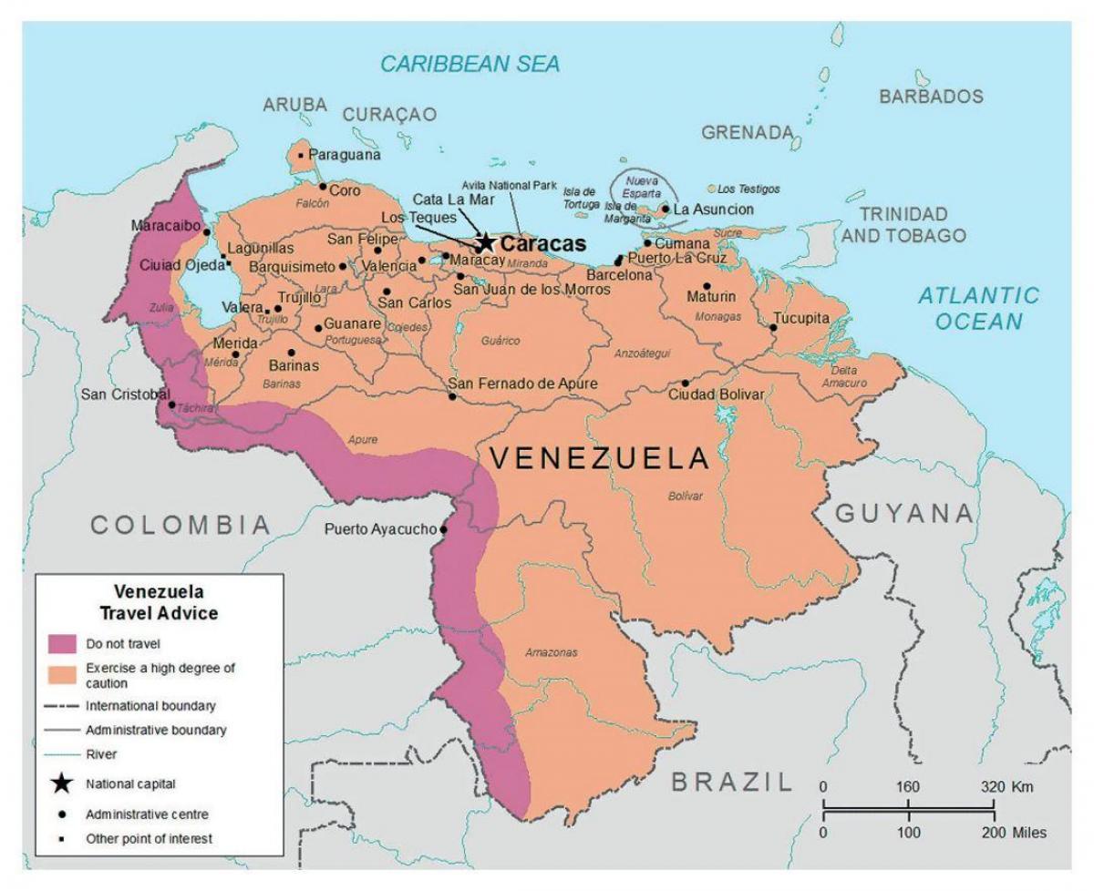 venezuela în hartă