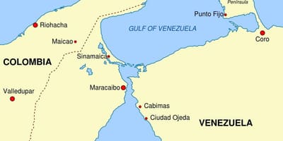 Harta golful venezuela
