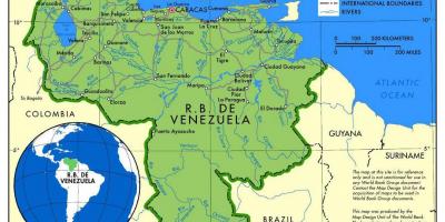 Harta de harta de venezuela