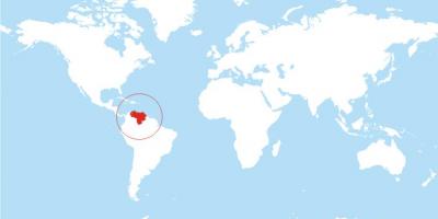 Harta venezuela locație de pe lume